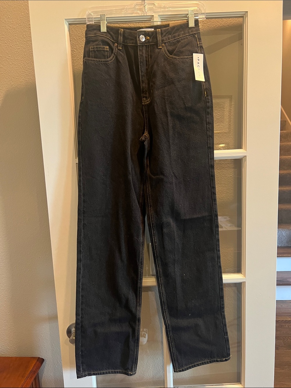 PacSun Black Boyfriend Straight Jeans